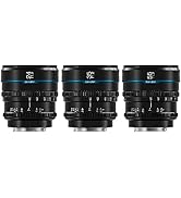 SIRUI Night Walker 16mm T1.2 S35 Wide Angle Cine Lens, Large Aperture Manual Focus Lens (MS16E-G,...