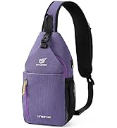 SKYSPER Sling Bag Crossbody Backpack - Chest Shoulder Cross Body Bag Travel Hiking Casual Daypack...