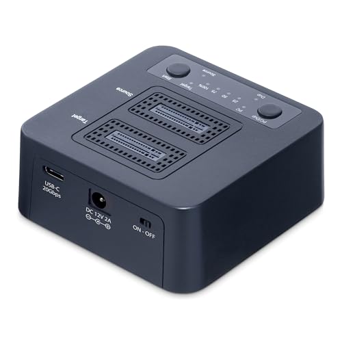 90GBpm Standalone M.2 SSD Cloner/Copier
