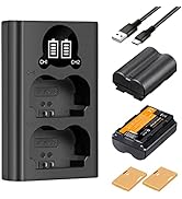 K&F Concept V Mount Battery 99Wh (6700mAh) Mini V-Mount Battery with PD 65W Charging & OLED Displ...
