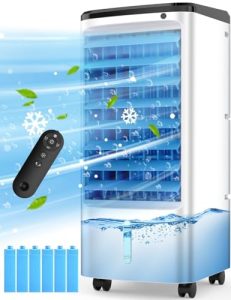 Swamp Cooler Air Conditioner w/ 12H Timer for Auto-off