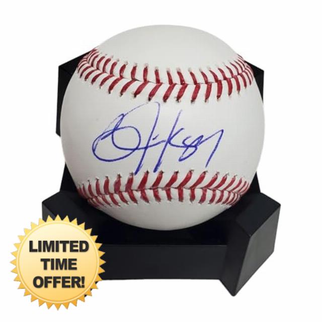 Bo Jackson signed Major League Baseball-BAS - NFL Autographed Miscellaneous Items