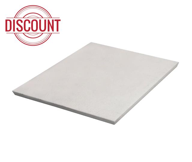 FibraMent® Premium 20" x 15" Rectangular Baking Stone - Superior Heat Retention