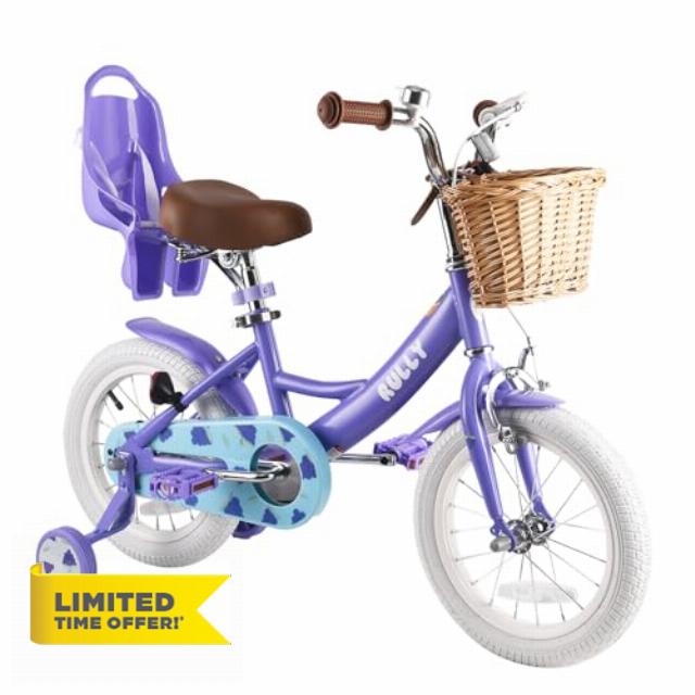 RULLY Fruit Kids Bike 12 14 16 Inch Bicycle for Girls Ages 2-7 Years