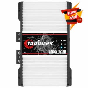 Taramps Bass 1200 2 Ohms Monoblock Amplifier 1200 Watts Rms 1 Channel 14.4VDC Output Power