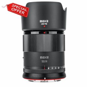 Meike 55mm F1.4 Auto Focus STM Stepping Motor APS-C Portrait Lens Compatible with Nikon Z Mount Cameras Z50 Z5 Z6 Z7 Z6II Z7II Z30 Zfc Under APS-C Mode
