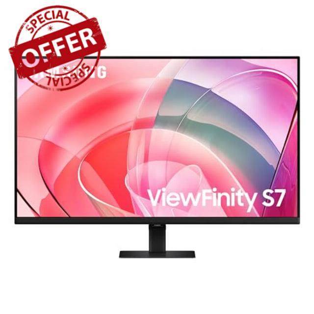 SAMSUNG 32-Inch ViewFinity S7 (S70D) Series 4K UHD High Resolution Monitor with HDR10
