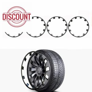 for Tesla Model 3 Performance 2017-2023 20-Inch Wheel Rim Protector ABS Rim Guard Rim Hubcap Cover Car Protection Tesla Model 3 Exterior Accessories (17-23 Model 3P 20")