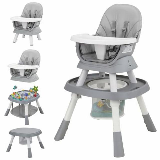 Baby High Chair with Activity Center