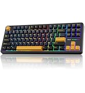 AULA F99 Mechanical Gaming Keyboard,Gasket Wireless Mechanical Keyboard,BT5.0/2.4GHz/USB-C Hot Sw...