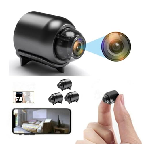1080P WiFi Hidden Camera Wireless Secret Magnetic Camera Mini Baby Spy Camera Home Security Camera Micro Small Monitor Video Camera with Motion Detection App Control (2)