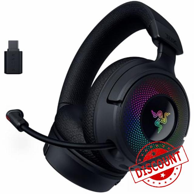 Razer Kraken V4 Wireless Gaming Headset: 2.4GHz