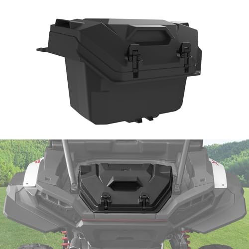Durable 55 QT Trunk Storage Bin for UTV Polaris RZR XP 1000/ XP 4 1000 2024 Accessories