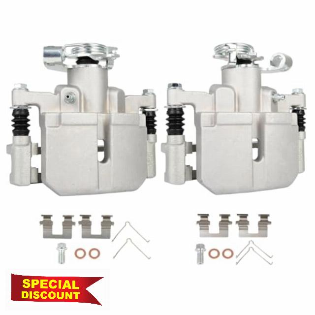 SCITOO Rear Left & Right Brake Calipers With Bracket 18B5425 18B5424 Compatible For Dodge For Dart 2013-2016