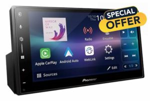 Pioneer DMH-W3000NEX 6.8" Double Din Multimedia Digital Media Receiver