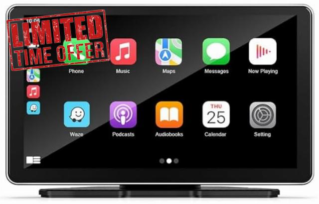 COPPER & WHEELS Portable Wireless Carplay