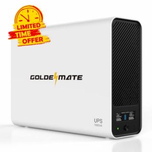 1000VA/800W UPS Battery Backup and Surge Protector