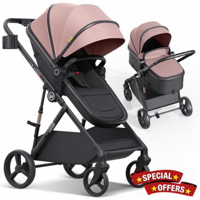 Infant Stroller with Bassinet