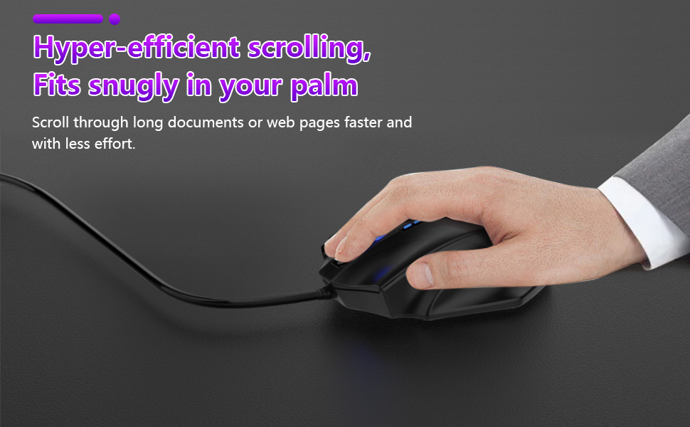 wired gaming mouse