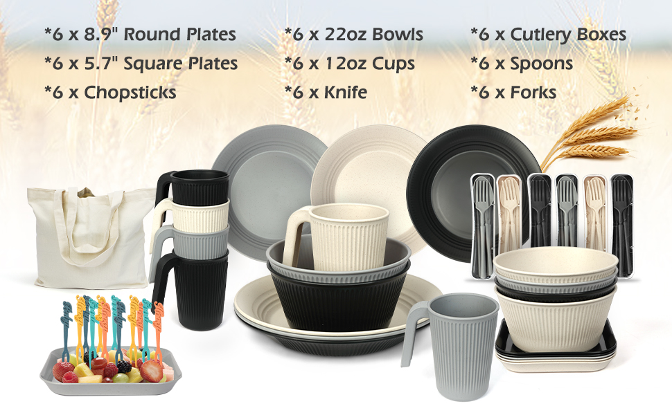 camping cutlery set
