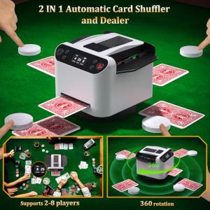 360° Rotating Card Dealer with Wireless Remote