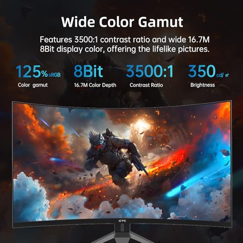 Ultra-Fast 1ms Monitor for Gamer
