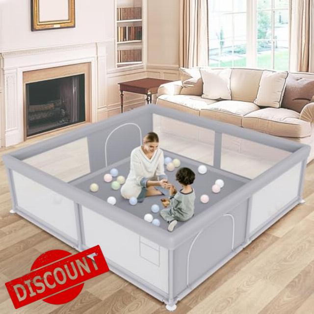 Large Baby Playpen 79x79 Inch