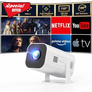 Mini Projector with WiFi and Bluetooth