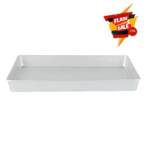 Restaurantware-Met Lux 18 x 12 x 2 Inch Straight-Sided Baking Tins
