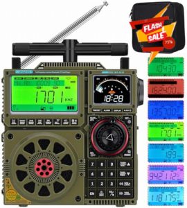 ZHIWHIS Shortwave Radio with SSB and Extra Antenna