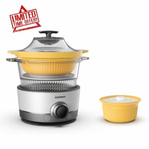 Joydeem Electric Glass Steam Cooker