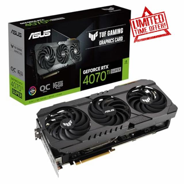 ASUS TUF Gaming GeForce RTX™ 4070 Ti SUPER OG OC Edition Gaming Graphics Card (PCIe 4.0