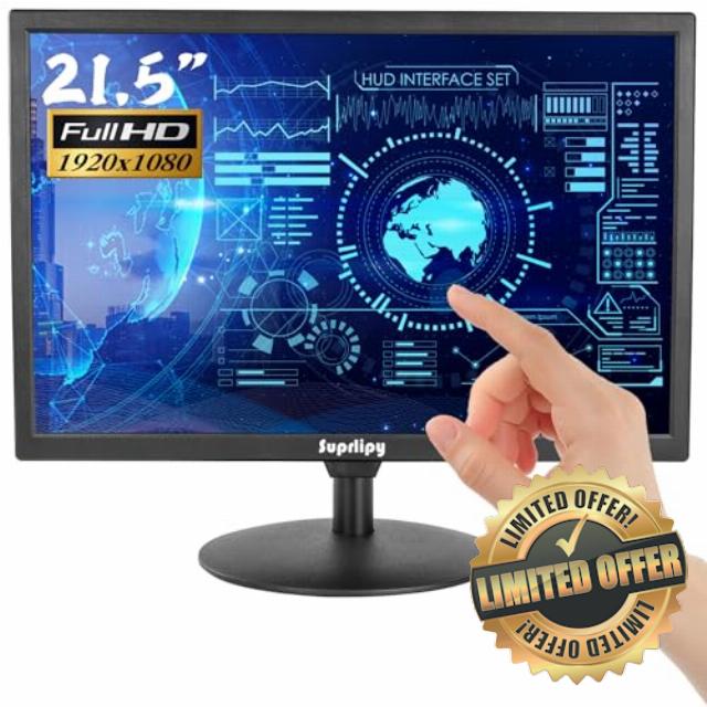 21.5 Inch Touch Screen Monitor FHD1920x1080 Support HDMI VGA AV USB BNC