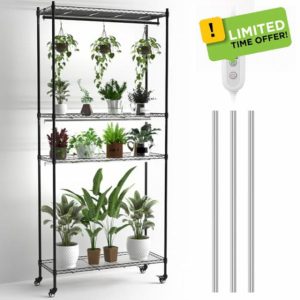 Plant Stand with Grow Light