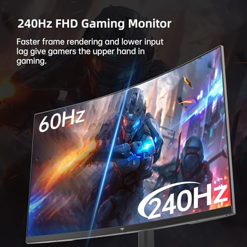FHD 1080P 1500R HDR Gaming PC Monitor