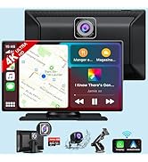 Wireless Carplay & Android Auto Adapter 2 in 1, Convert Wired to Wireless Car Play Adapter Androi...