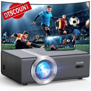 [Electric Focus/Auto Keystone] Projector with WiFi and Bluetooth