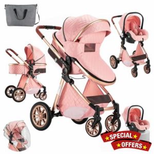 3 in 1 Baby Stroller Travel System Combo Set