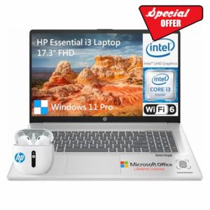 HP 2024 Newest 17 Inch Laptop Computer