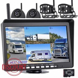 10.1" Wireless Backup Camera System