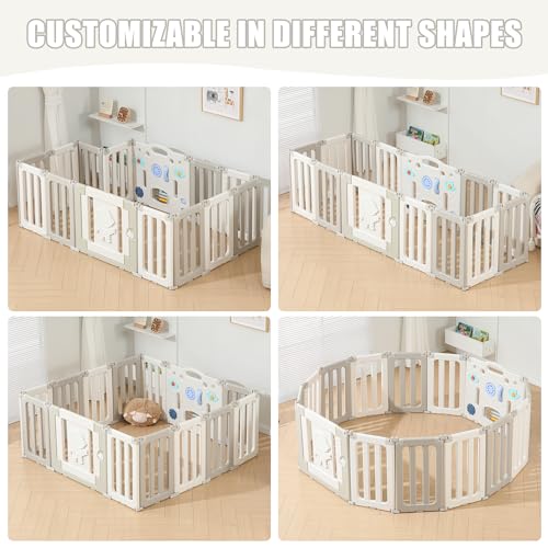 14 Panels Extra Large Baby Playpen
