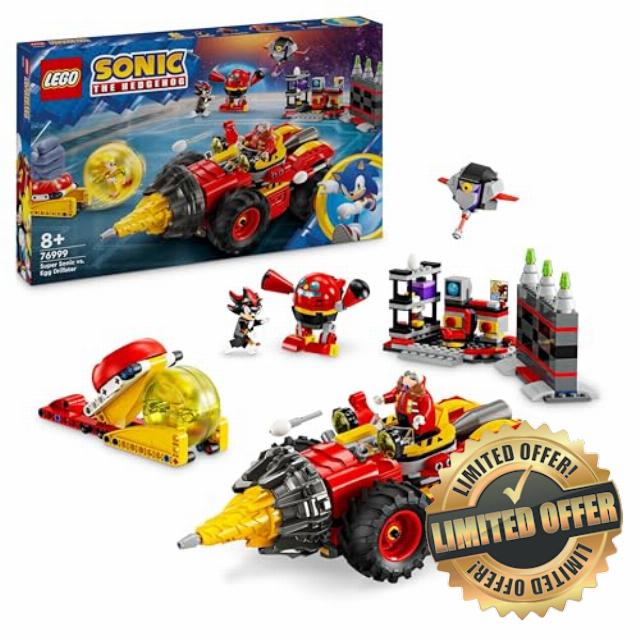 LEGO Sonic the Hedgehog Super Sonic vs. Egg Drillster
