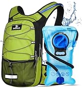 Zounich Hydration Backpack, Breathable Running Backpack with 3L Water Bladder, Large Capacity Hik...