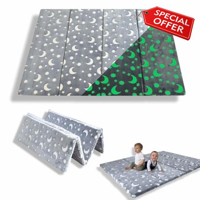 Bambi Glow Baby Play Mat - Soft and Thick Play Mat for Toddlers