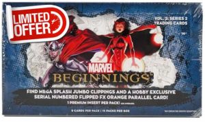 2024 Upper Deck Marvel Beginnings Vol. 2/Ser. 2 HOBBY box (15 pks/bx)