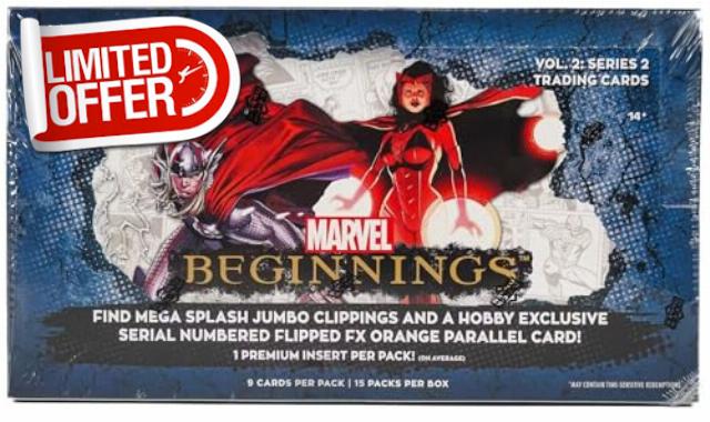 2024 Upper Deck Marvel Beginnings Vol. 2/Ser. 2 HOBBY box (15 pks/bx)