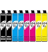 Ondula 604XL Ink Cartridges Multipack High Yield Compatible for Epson 604 XL for XP-2200 XP-2205 ...
