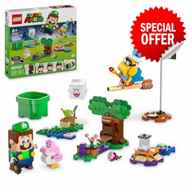 LEGO Super Mario Adventures with Interactive Luigi Toy