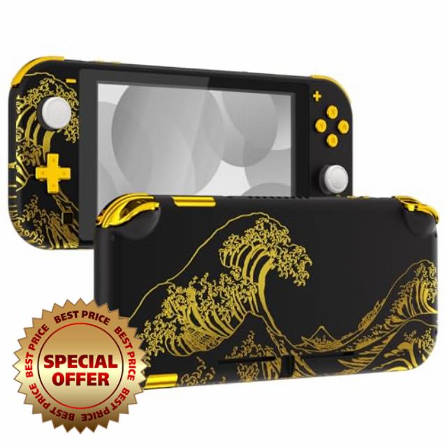 eXtremeRate Classic Patterned Series DIY Replacement Shell for Nintendo Switch Lite - Without Controlle