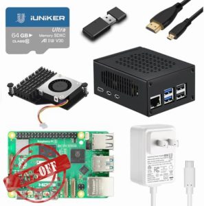 [8GB RAM - 64GB Card] Starter Kit for Raspberry Pi 5